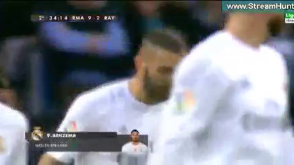 Real Madrid 10-2 Rayo Vallecano - Golo de Cristiano Ronaldo (53min)