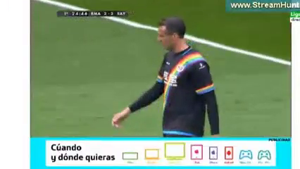 Real Madrid 10-2 Vallecano - Gól de G. Bale (25min)
