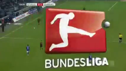Schalke 04 3-2 Hamburger SV - Golo de N. Müller (4min)