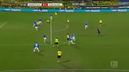 Darmstadt 98 0-2 Borussia Dortmund - Golo de A. Ramos (38min)