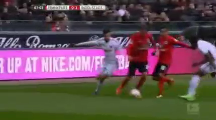 Eintracht Frankfurt 1-1 Ingolstadt - Golo de M. Russ (69min)