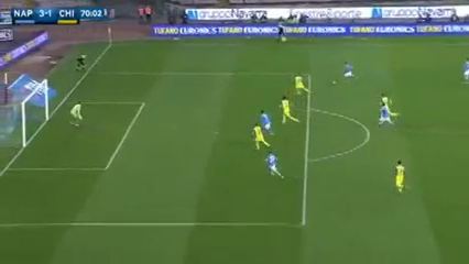 Napoli 3-1 Chievo - Golo de José Callejón (70min)