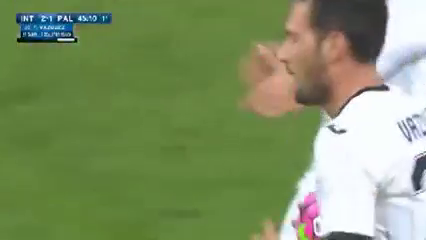 Inter 3-1 Palermo - Goal by M. Icardi (23')