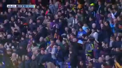 Barcelona 6-0 Getafe - Goal by L. Messi (40')