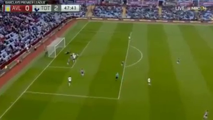 Aston Villa 0-2 Tottenham Hotspur - Golo de H. Kane (45min)