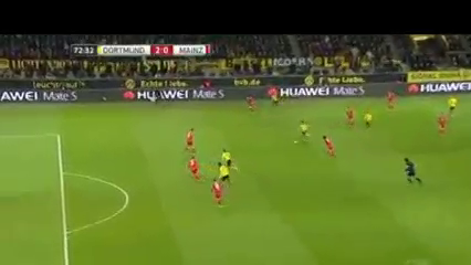 Borussia Dortmund 2-0 Mainz 05 - Golo de S. Kagawa (73min)