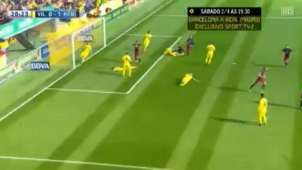 Villarreal 2-2 Barcelona - Golo de I. Rakitić (20min)