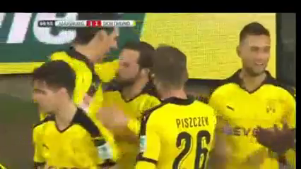 Augsburg 1-3 Borussia Dortmund - Golo de H. Mkhitaryan (45min)