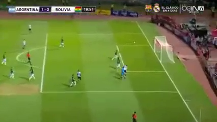 Argentina 2-0 Bolivia - Golo de G. Mercado (20min)