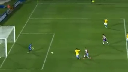 Paraguay vs Brazil - Goal by Ricardo Oliveira (79')