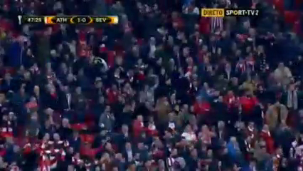 Athletic Club 1-2 Sevilla - Golo de Aduriz (47min)