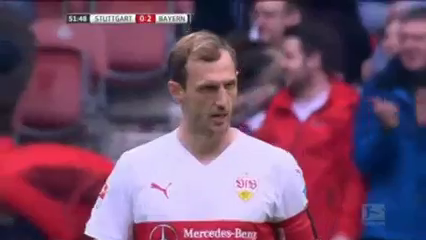 Stuttgart vs Bayern München - Goal by D. Alaba (52')