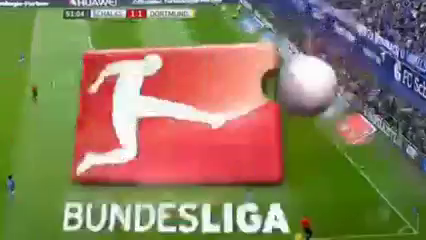 Schalke 04 vs Dortmund - Goal by L. Sané (51')