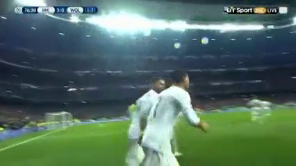 Real Madrid 3-0 Wolfsburg - Golo de Cristiano Ronaldo (77min)