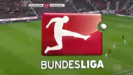 Leverkusen vs Frankfurt - Goal by J. Brandt (76')