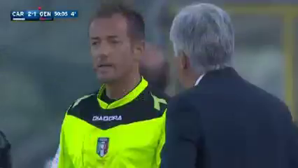 Carpi vs Genoa - Goal by L. Lollo (45+5')