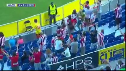 Las Palmas 1-1 Sporting Gijón - Golo de Jony (48min)