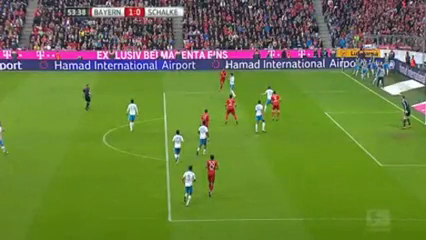 Bayern München vs Schalke 04 - Goal by R. Lewandowski (54')