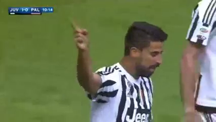 Juventus 4-0 Palermo - Golo de S. Khedira (10min)