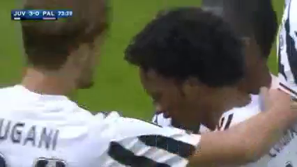 Juventus 4-0 Palermo - Goal by J. Cuadrado (74')