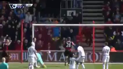 Bournemouth vs Chelsea - Goal by T. Elphick (36')