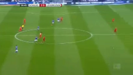 Schalke 04 vs Leverkusen - Goal by L. Sané (29')
