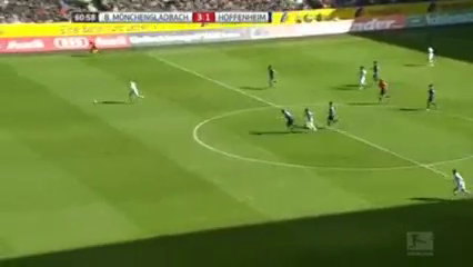 M'gladbach vs Hoffenheim - Goal by M. Dahoud (45')