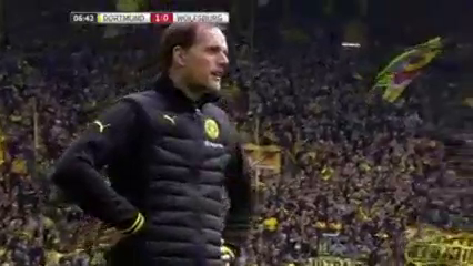 Borussia Dortmund 5-1 Wolfsburg - Golo de S. Kagawa (7min)
