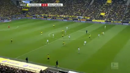 Borussia Dortmund 5-1 Wolfsburg - Golo de A. Ramos (9min)