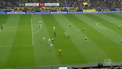 Borussia Dortmund 5-1 Wolfsburg - Golo de M. Reus (59min)