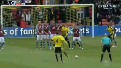 Watford 3-2 Aston Villa - Golo de A. Abdi (45+2min)