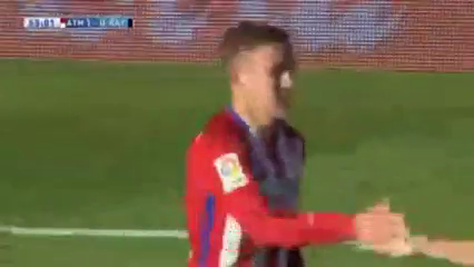 Atlético vs Vallecano - Goal by A. Griezmann (55')