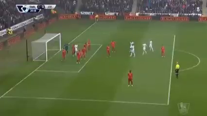 Swansea vs Liverpool - Goal by A. Ayew (20')