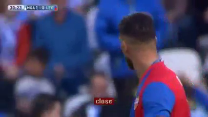 Málaga vs Levante - Goal by D. Čop (30')