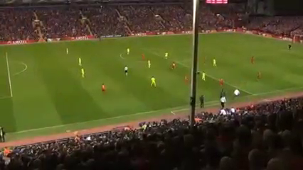Liverpool 3-0 Villarreal - Goal by A. Lallana (81')