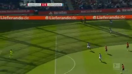 Hannover vs Hoffenheim - Goal by H. Kiyotake (28')