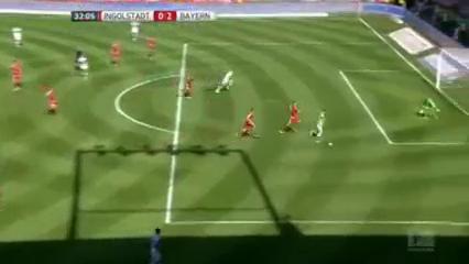 Ingolstadt vs Bayern München - Goal by R. Lewandowski (32')