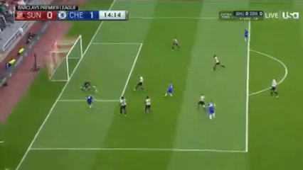 Sunderland 3-2 Chelsea - Golo de Diego Costa (14min)