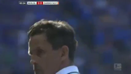 Hertha BSC vs Darmstadt - Gól de S. Wagner (82min)