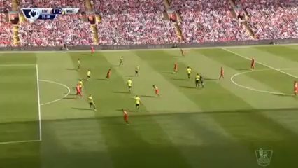 Liverpool 2-0 Watford - Golo de J. Allen (35min)