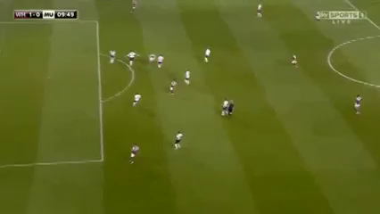 West Ham vs Man Utd - Goal by D. Sakho (10')