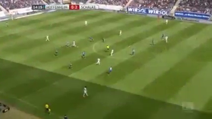 Hoffenheim vs Schalke 04 - Gól de E. Choupo-Moting (14min)
