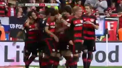 Leverkusen 3-2 Ingolstadt - Goal by S. Kießling (61')