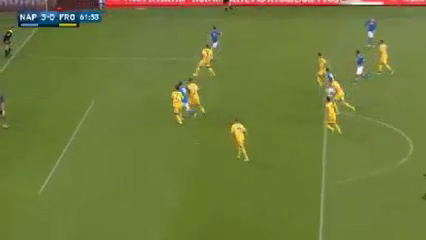 Napoli vs Frosinone - Gól de G. Higuaín (62min)