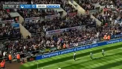 Newcastle United 5-1 Tottenham Hotspur - Golo de A. Mitrović (39min)