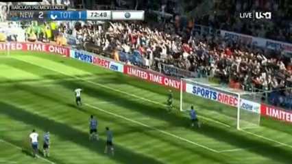 Newcastle United 5-1 Tottenham Hotspur - Golo de G. Wijnaldum (73min)