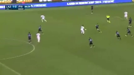 Lazio vs Fiorentina - Gól de Tello (45min)