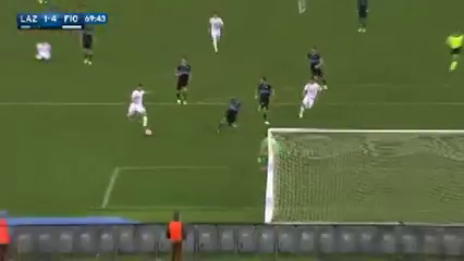 Lazio 2-4 Fiorentina - Goal by M. Vecino (70')