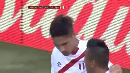 Haiti 0-1 Peru - Goal by P. Guerrero (61')