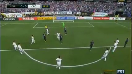 United States vs Costa Rica - Goal by C. Dempsey (9')